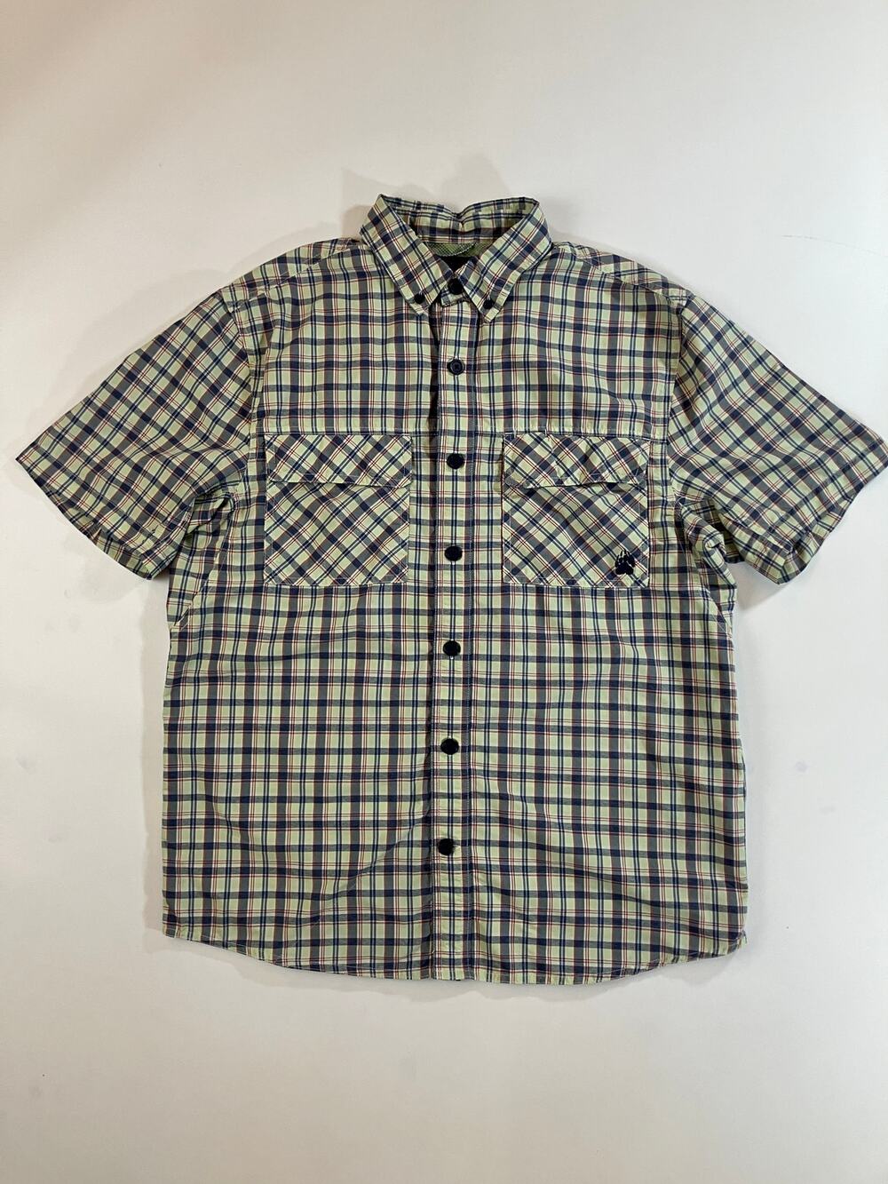 Alaskan Hardgear Duluth Men’s M Sockeye Coolmax Plaid Vented Fishing Shirt